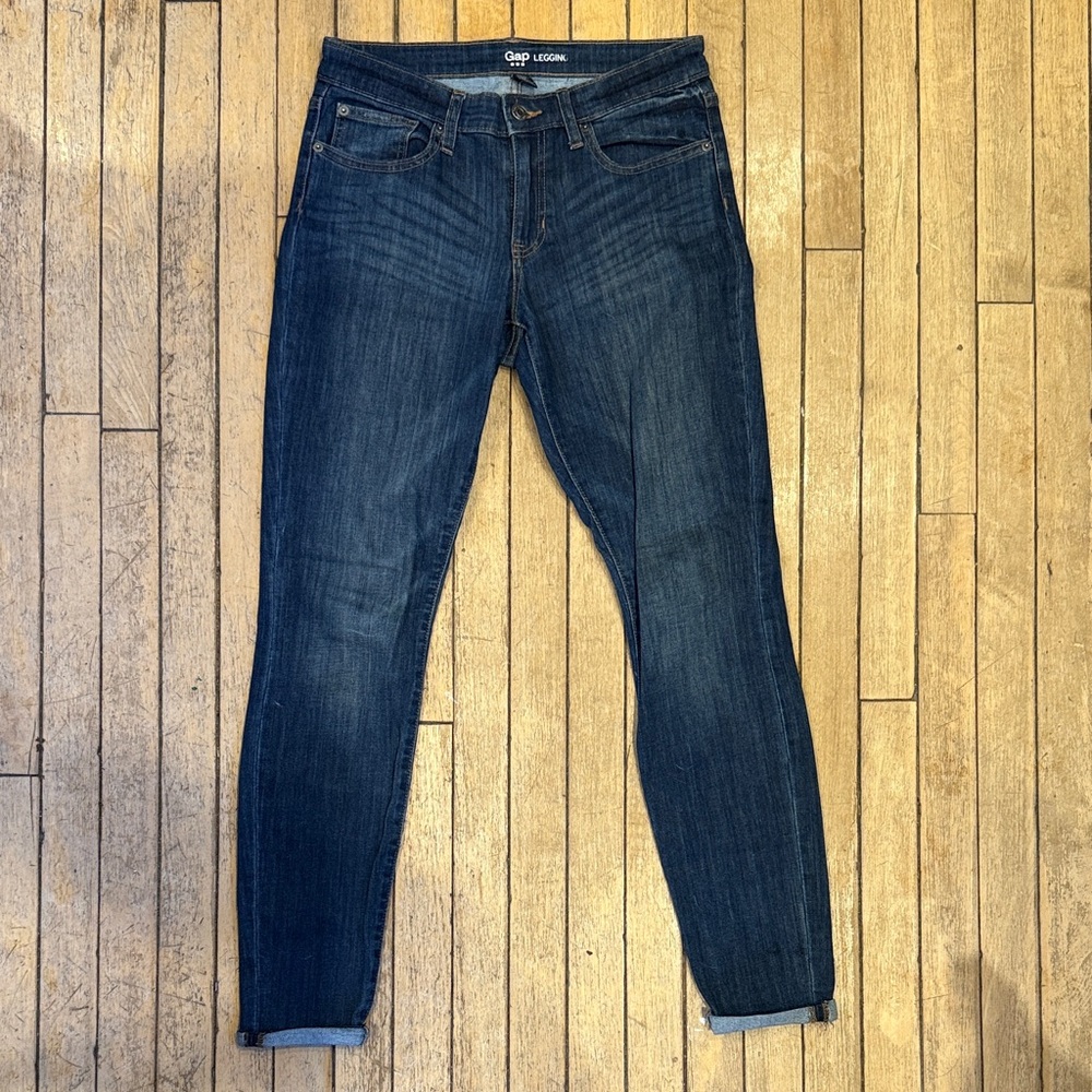 GAP Women's Dark Blue Skinny Jeans